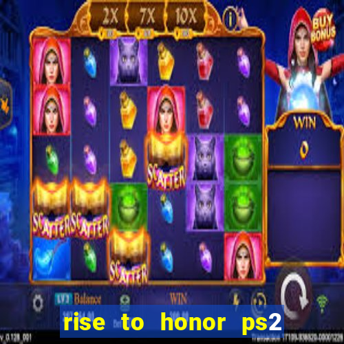 rise to honor ps2 iso pt br